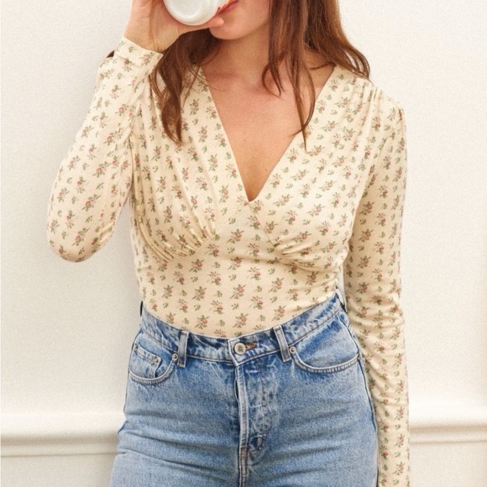 Rouje Floral Long Sleeve Top